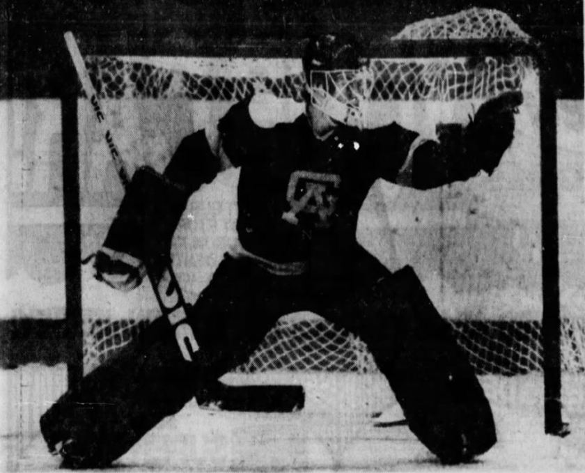 Mike Richter at Flyers Cup 1983